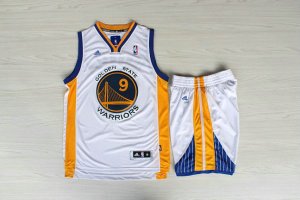 Maillot De Basket Golden State Warriors Andre Iguodala 9 Tissus Sportif Fans Edition Blanc